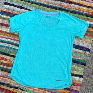 Patagonia Blue Short Sleeve Relaxed T-Shirt